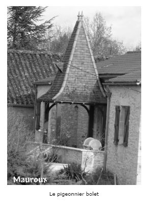 pigeonnier bolet  Mauroux dans le Lot